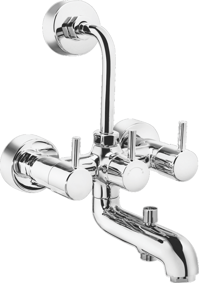 3 In 1 Wall Mixer L- Bend